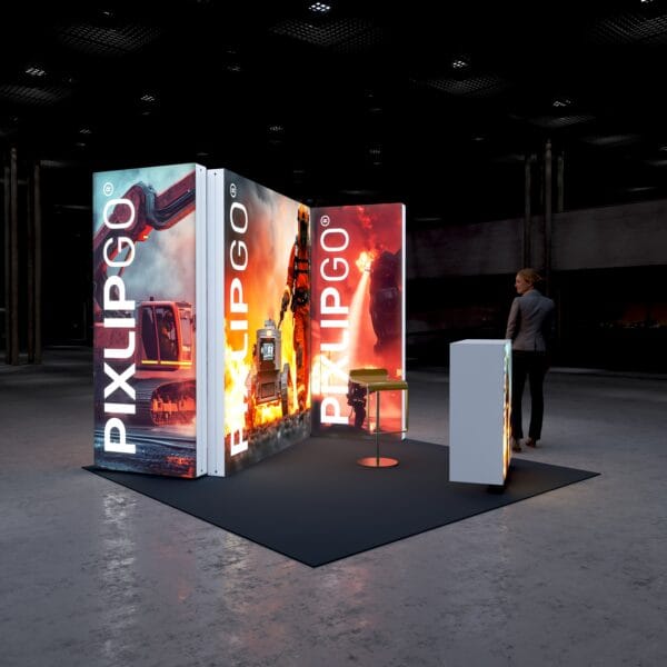 10x10 Booth Backlit Display Kit 09 - Image 2