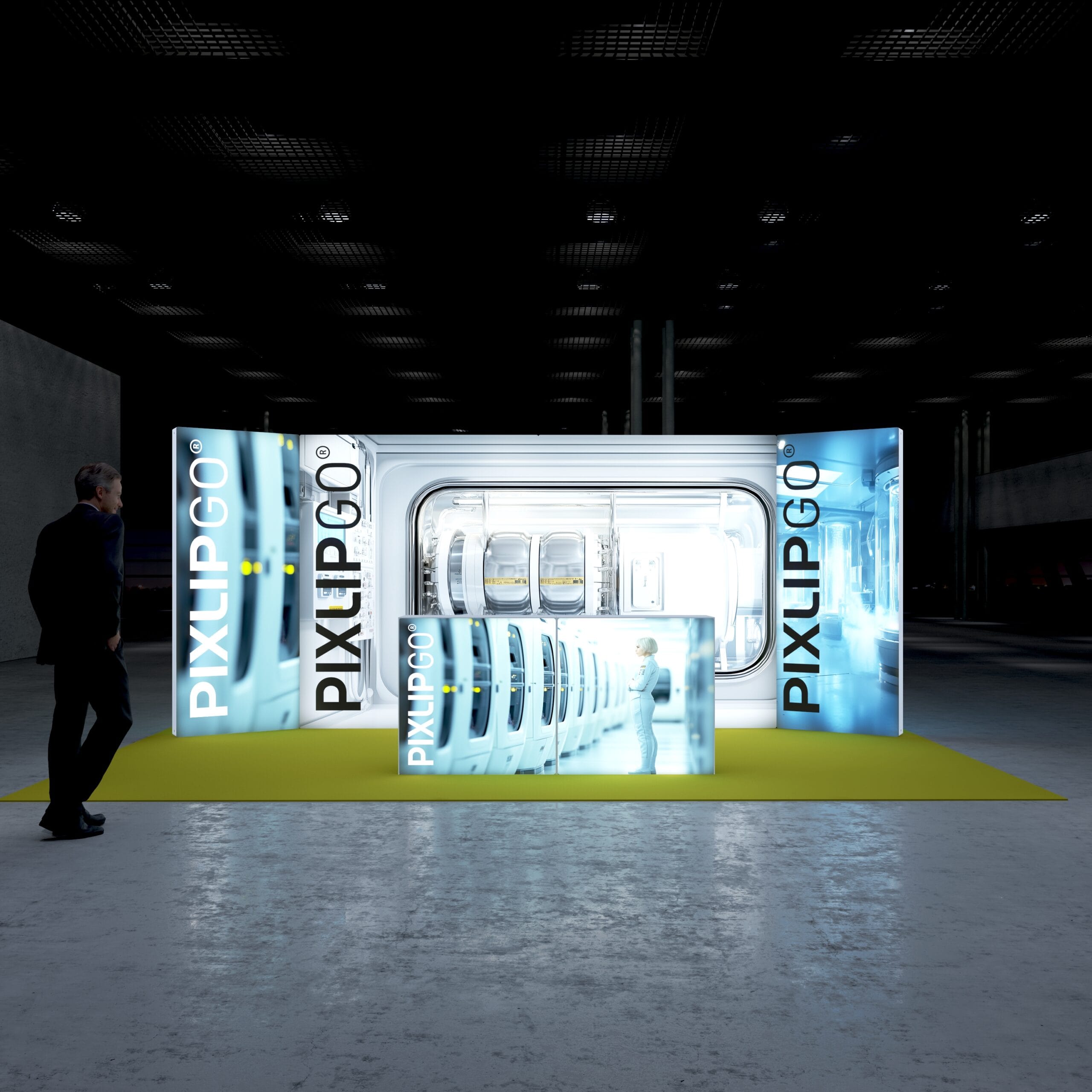 10x20 Booth Backlit Display Kit 07 - Image 3