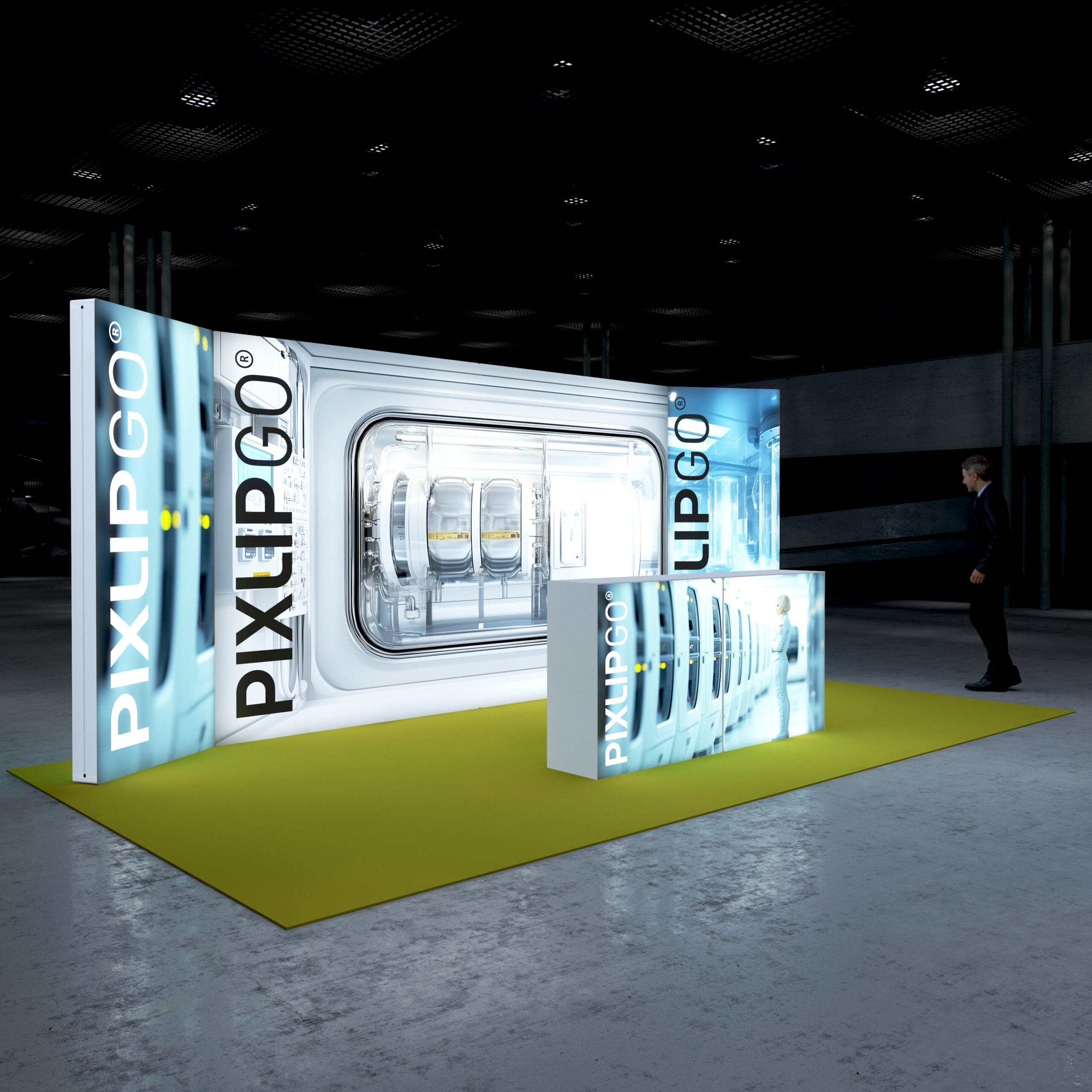 10x20 Booth Backlit Display Kit 07 - Image 2