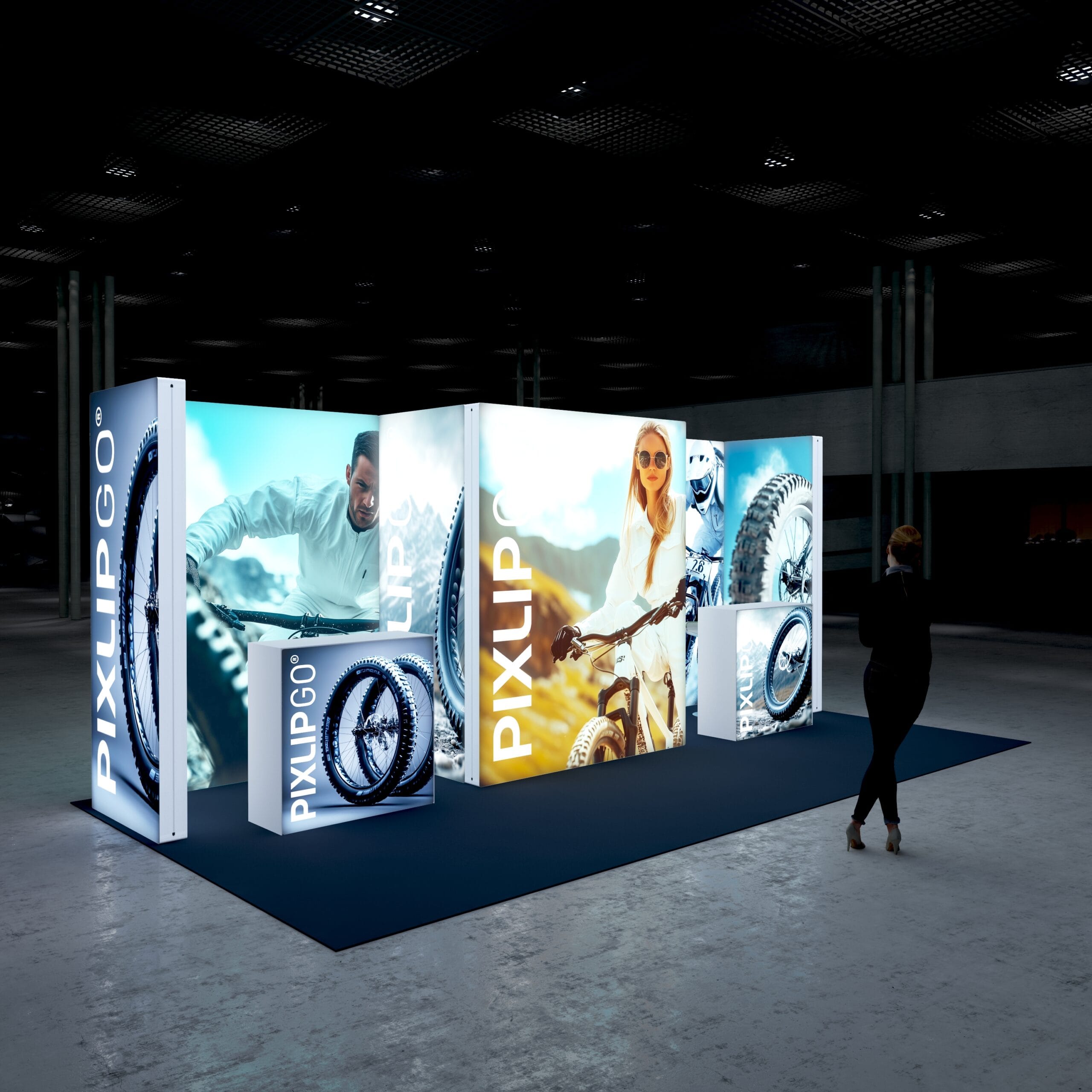 10x20 Booth Backlit Display Kit 09 - Image 2