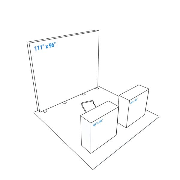 10x10 Booth Backlit Display Kit 06 - Image 4