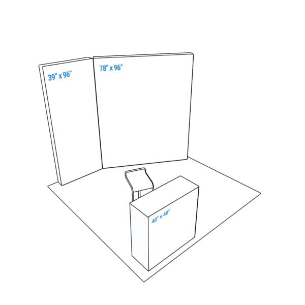 10x10 Booth Backlit Display Kit 07 - Image 4