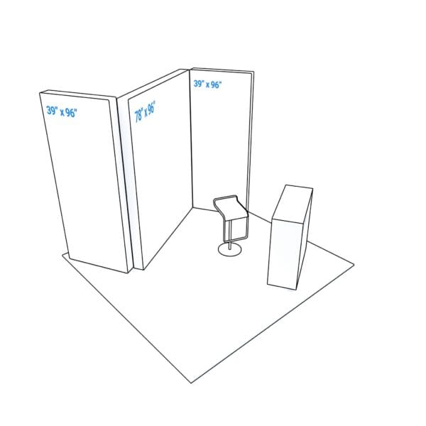 10x10 Booth Backlit Display Kit 09 - Image 4