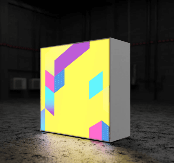 GO LIGHTBOX DISPLAY COUNTER L
