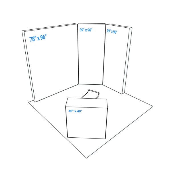10x10 Booth Backlit Display Kit 08 - Image 4
